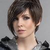 Amaze | Lace Front Mono Part Human/Synthetic Hair Blend Wig | Ellen Wille | Petite Average - ESPRESSO MIX 4.6 | Darkest Brown and Dark Brown Blend