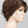 Relax Wig – Short Shaggy Layers, Lace Front Heat-Friendly Synthetic Wig Ellen Wille - DARK CHOCOLATE MIX 4.33.6 | Darkest Brown Dark Auburn and Dark Brown Blend