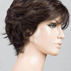 Relax Wig – Short Shaggy Layers, Lace Front Heat-Friendly Synthetic Wig Ellen Wille - ESPRESSO MIX 2.4 | Black Dark Brown and Darkest Brown Blend