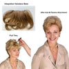 Topper Human Hair Integration Piece 4" x 6" Addition Extension | Look of Love - Topper Human Hair Integration Piece 4" x 6" Addition Extension