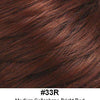 Cheyenne Luxurious “S” Wave Curl Human/Synthetic Blend Full Wig look of love - 33R Medium Cellophane and Bright Red