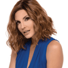 EMMA | EnvyHair | Human Synthetic Blend Wig | Lace Front | Wavy | Curly | Envy | Alan Eaton - Creamed Coffee