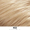 Demi 3/4 Cap Wiglet Waved Curls 16" - 27" Synthetic Hair Extension Look of Love - 22 Light Ash Blonde