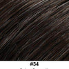 Lori Wig Lightweight Cool Airy by Look of Love - 34 Darkest Brown with 5-10% Gray Mixed