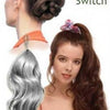 20" Switch | Chignon & Braid Human-Hair Extension| Look of Love - Transform Your Style: 20" Human Hair Switch | Chignon & Braid Hair Addition | Look of Love