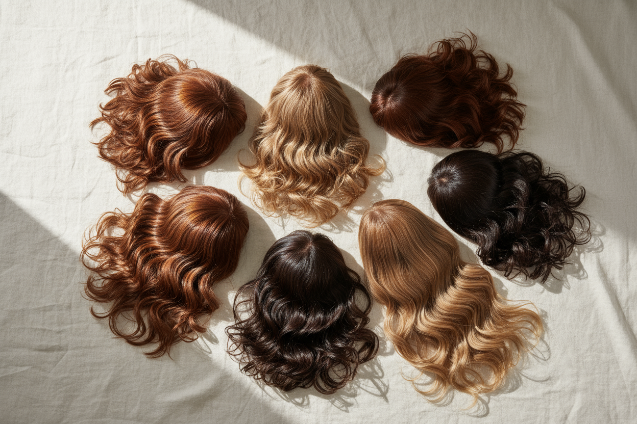 Human Hair Toppers – Seamless Coverage with Real Hair. Image Maker Wigs. Lynchburg VA 