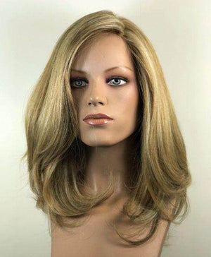 12" Human Hair Wig | Mono Top Lace Front Hand - Tied Wig | Look of Love 949 - SH - Image Maker Wigs Online