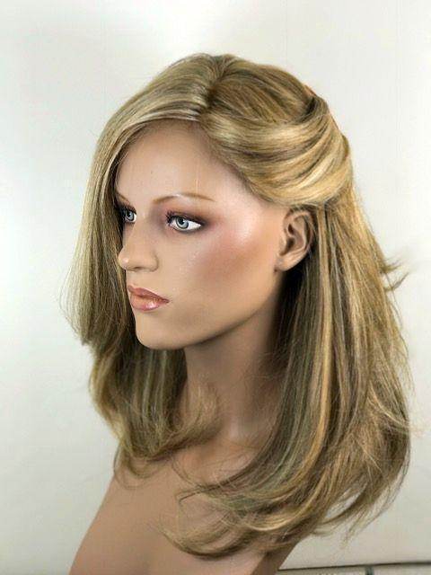 12" Human Hair Wig | Mono Top Lace Front Hand - Tied Wig | Look of Love 949 - SH - Image Maker Wigs Online