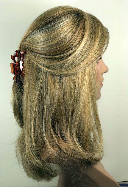 12" Human Hair Wig | Mono Top Lace Front Hand - Tied Wig | Look of Love 949 - SH - Image Maker Wigs Online