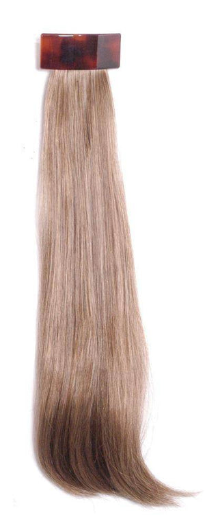 18" Hair Switch Barrette Clip Extension | Sleek Synthetic Hairpiece | Look of Love 315 - Image Maker Wigs Online