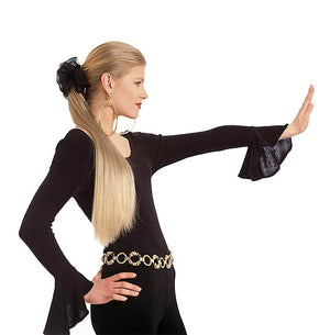 18" Hair Switch Barrette Clip Extension | Sleek Synthetic Hairpiece | Look of Love 315 - Image Maker Wigs Online