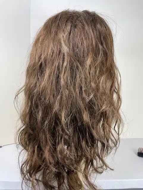 Long Hair Topper 16" Human Hair 3/4 Demi-Cap Wig / Look of Love - Buy Wigs USA