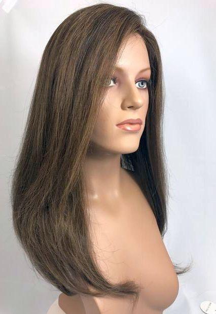 Long Hair Topper 16" Human Hair 3/4 Demi-Cap Wig / Look of Love - Buy Wigs USA