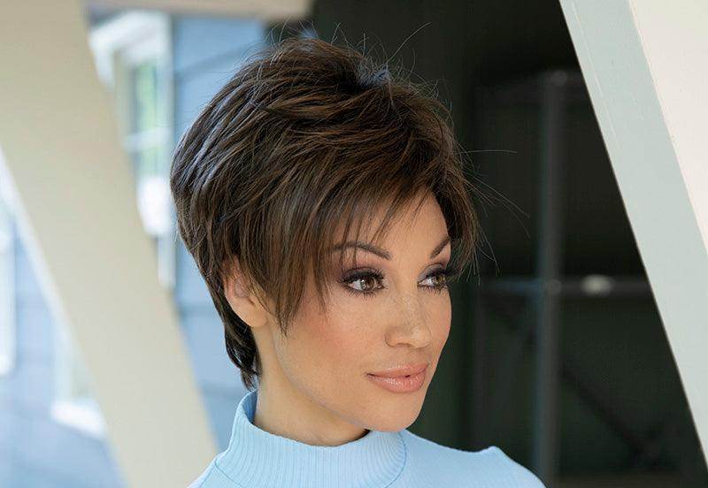 Shari Large Synthetic Wig Basic Cap Open Top - Image Maker Wigs Online