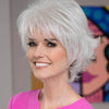 Aria | EnvyHair Human/Synthetic Blend Wig | Open Cap Construction | Envy Alan Eaton - Light Grey