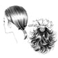 Look of Love Hair Extension with Barrette Clip 10" to 11" - Buy Wigs USA