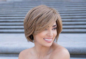 Abbey | EnvyHair™ | 30/70 |Human/Synthetic Blend Wig | Envy | Alan Eaton | Abbey-Toasted Sesame | Envy Wig | Image Maker Wigs Online