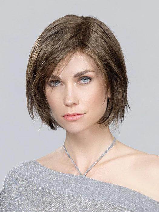 Amy Small Deluxe | Lace Front Mono Top Part Hand Tied Synthetic Wig | Ellen Wille Petite - Image Maker Wigs Online