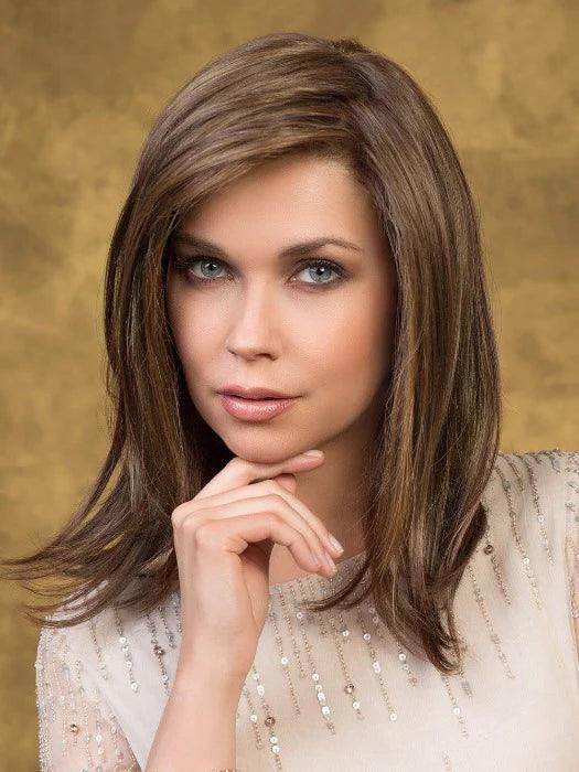 Effect Hair Topper by Ellen Wille | Heat - Friendly Synthetic, Lace Front, Monofilament - Image Maker Wigs Online