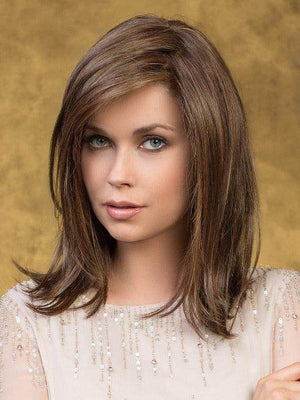 Effect Hair Topper by Ellen Wille | Heat - Friendly Synthetic, Lace Front, Monofilament - Image Maker Wigs Online