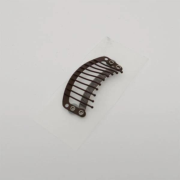 Fine Hair Clip Attachment - Curved Finger Flex Pressure Clip | No-Pull, Rubberized Grip for Fine & Medium Hair | Easy Tape Application - Buy Wigs USA