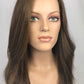 Long 16" Human Hair Topper 3/4 Demi - Cap Wig Look of Love 267 - H - Image Maker Wigs Online