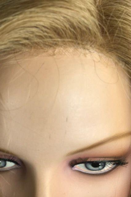 Look of Love 16″ 100% Remy Human Hair Wig Silk Top, Illusion Front Hairline - Image Maker Wigs Online