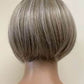Mid-Length Bob Wig with Illusion Front Hairline | Heat-Resistant Futura Fiber | Hand-Tied Full Silk Top | Natural-Looking Synthetic Wig - Image Maker Wigs Online