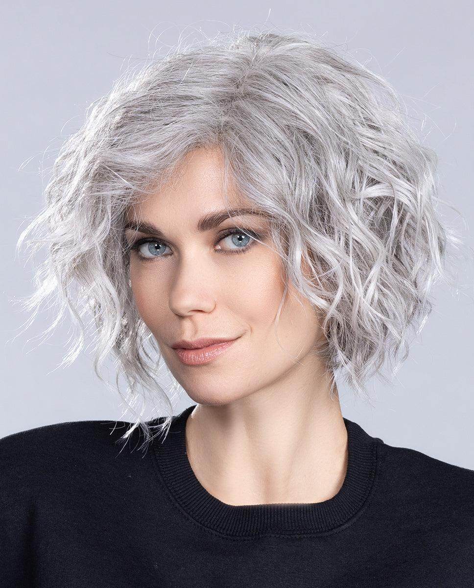 Scala Wig |Short Wavy Bob |Heat - Friendly Synthetic | Extended Lace Front | Ellen Wille - Image Maker Wigs Online