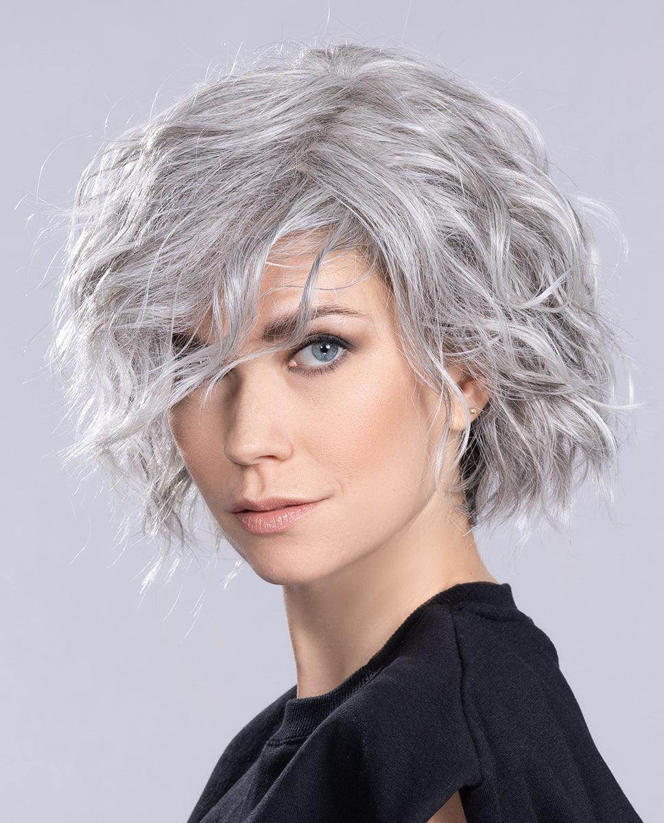 Scala Wig |Short Wavy Bob |Heat - Friendly Synthetic | Extended Lace Front | Ellen Wille - Image Maker Wigs Online