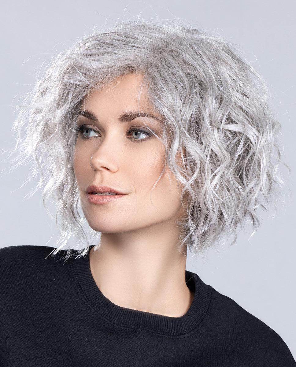 Scala Wig |Short Wavy Bob |Heat - Friendly Synthetic | Extended Lace Front | Ellen Wille - Image Maker Wigs Online