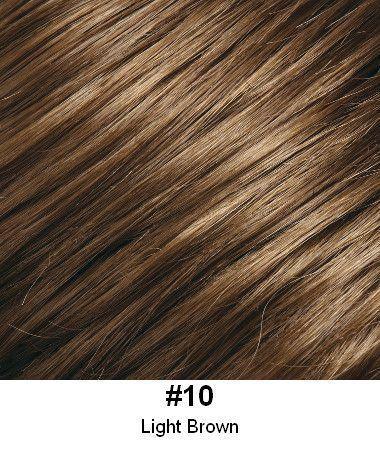 Long Human Hair Topper 6"x5" base 12" length by Look of Love - Buy Wigs USA