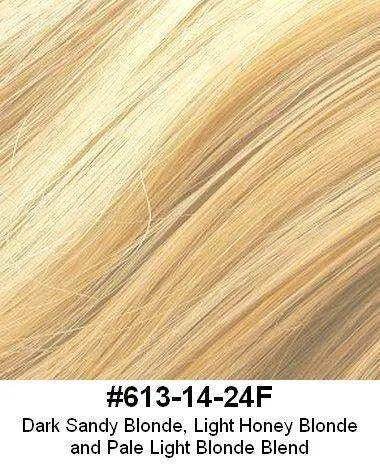 18" Hair Switch Barrette Clip Extension | Sleek Synthetic Hairpiece | Look of Love 315 - Image Maker Wigs Online