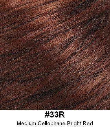18" Hair Switch Barrette Clip Extension | Sleek Synthetic Hairpiece | Look of Love 315 - Image Maker Wigs Online