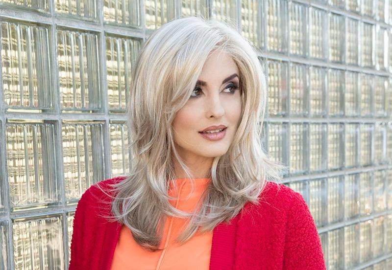 Joy - Lace Front Mono Part Synthetic Wig by Envy - Image Maker Wigs Online