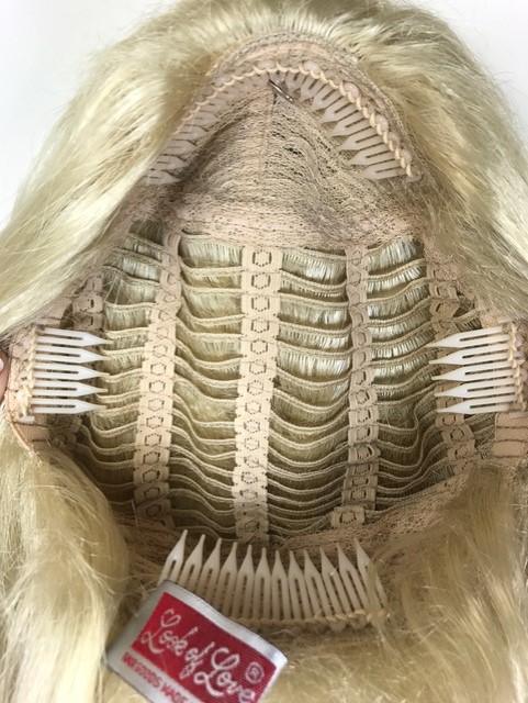 Extra-Long Demi 3/4 Cap Wig “S” Waved Curls 16" - 27" Look of love - Buy Wigs USA