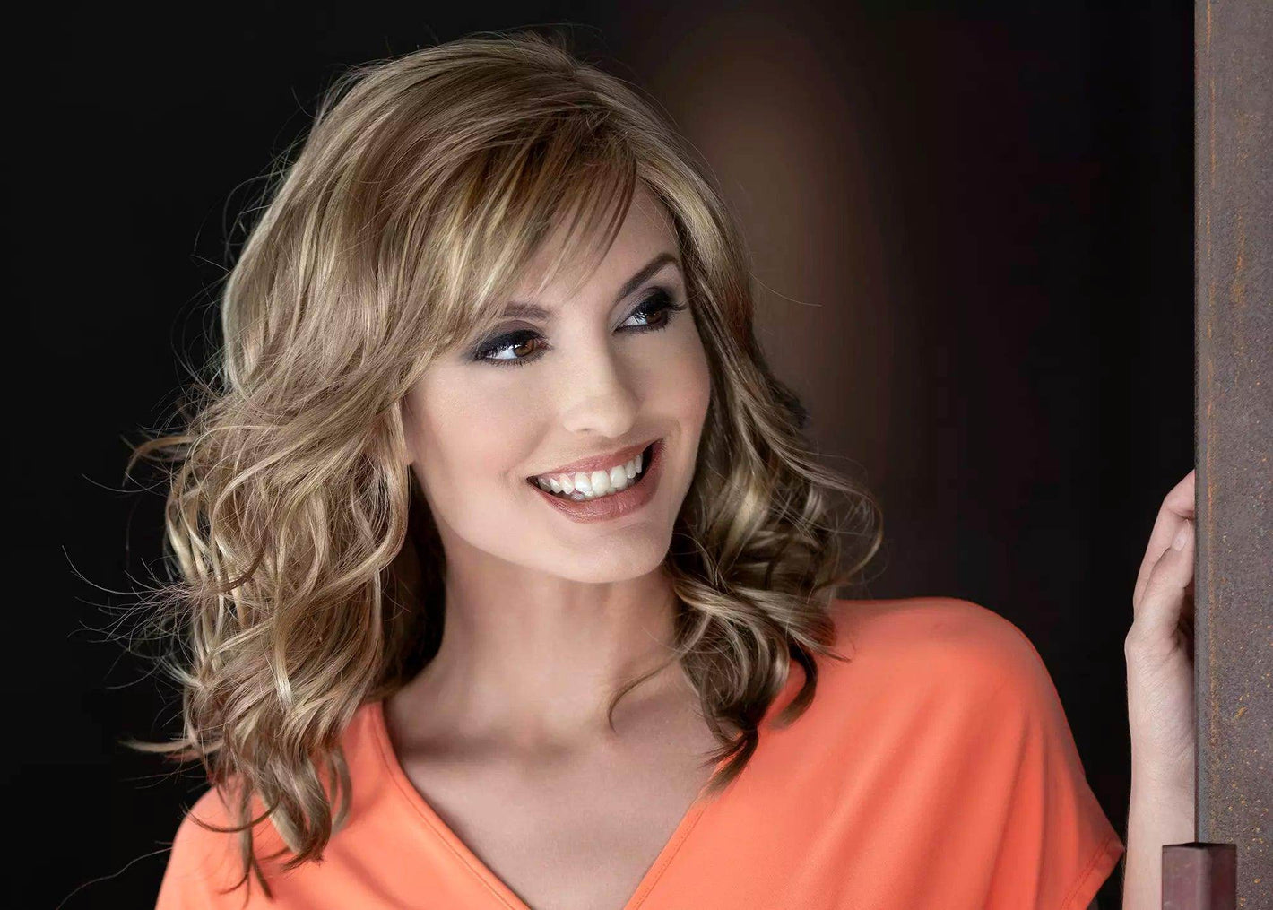 HARMONY - Lace Front Mono Part Synthetic Wig - Image Maker Wigs Online