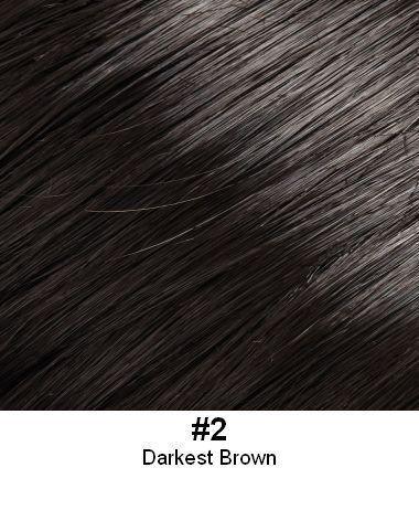 STYLE# 307-H: FALL / Human 16" Remi hair fall / larger 3/4 demi-cap coverage - Buy Wigs USA