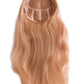 STYLE# 307-H: FALL / Human 16" Remi hair fall / larger 3/4 demi-cap coverage - Buy Wigs USA