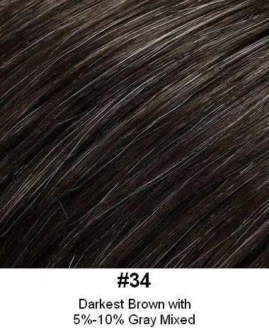 Topper Human Hair Integration Piece 4" x 6" Addition Extension - Buy Wigs USA