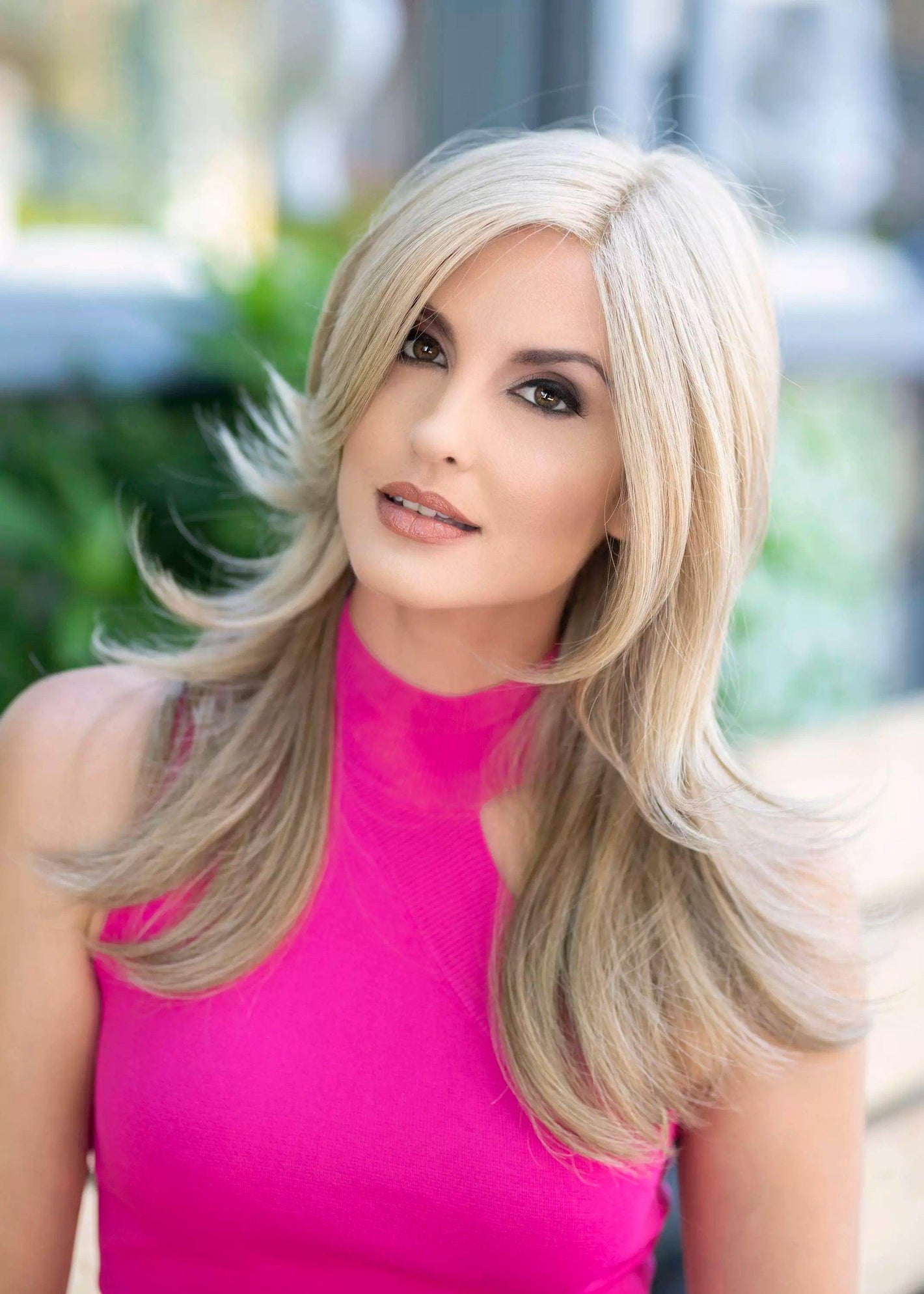 Erica | EnvyHair | Human Synthetic Blended | Lace Front | Long Wig | Envy | Alan Eaton - Image Maker Wigs Online