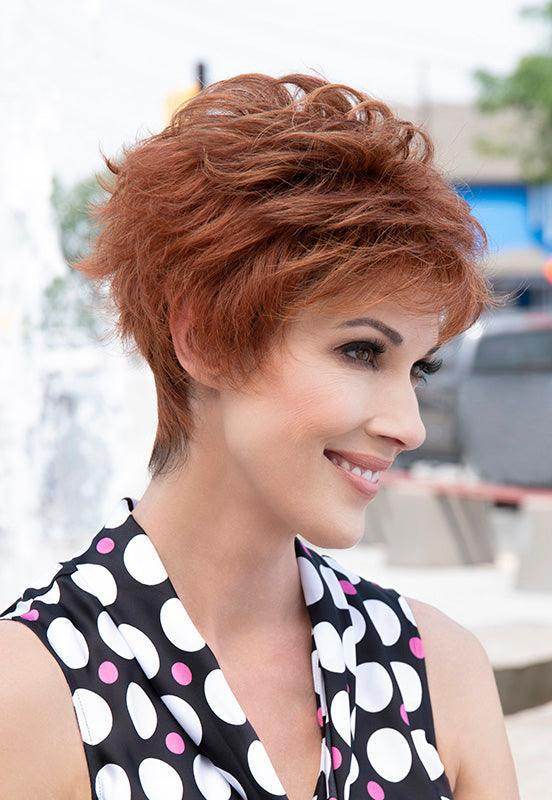 Olivia EnvyHair Human Hair Synthetic Blended Hair - Image Maker Wigs Online