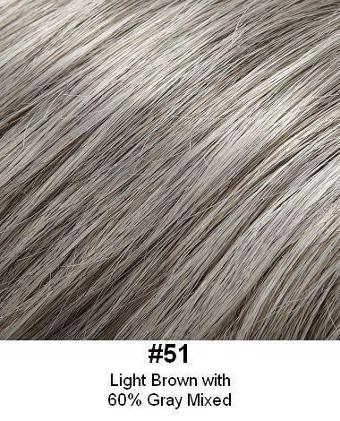 Look of Love 16" Remy Human Hair Wig Mono Silk Crown Hand tied - Buy Wigs USA
