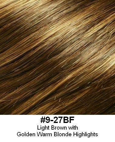 STYLE# 307-H: FALL / Human 16" Remi hair fall / larger 3/4 demi-cap coverage - Buy Wigs USA