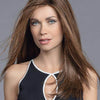 Attract | Lace Front Mono Top Human/Synthetic Hair Blended Wig | Ellen Wille Petite Average - CHOCOLATE-ROOTED