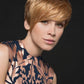 Point Wig by Ellen Wille – Edgy Asymmetrical Cut, Mono Crown, Lightweight Synthetic | Buy at BuyWigsUSA - Buy Wigs USA