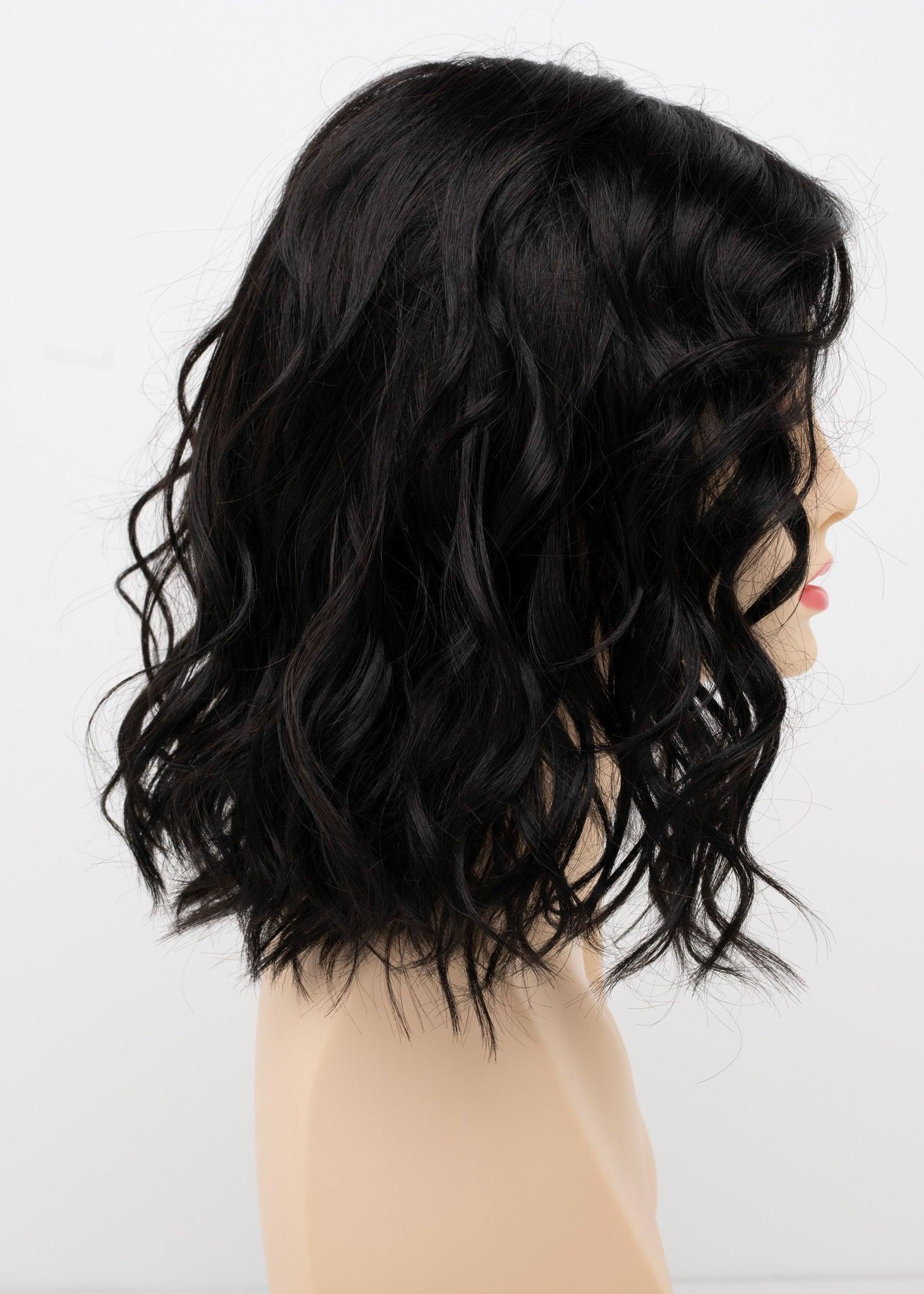 EMMA | EnvyHair | Human Synthetic Blend Wig | Lace Front | Wavy | Curly | Envy | Alan Eaton - Buy Wigs USA