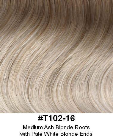 Hair Topper 5.25 x 4 base 4-1/2" Long Synthetic by Look of Love - Buy Wigs USA