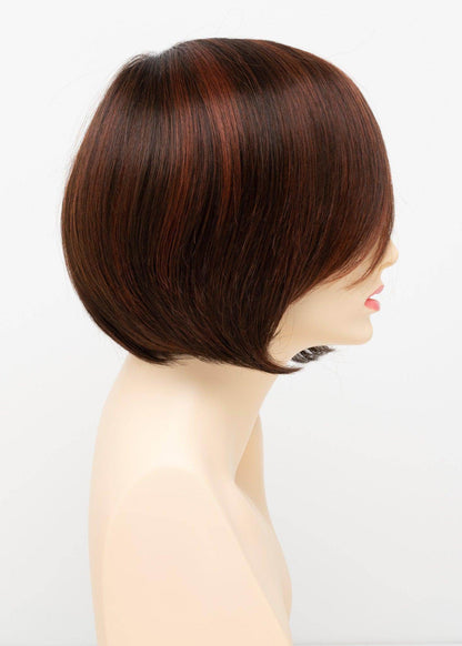Abbey | EnvyHair™ | 30/70 |Human/Synthetic Blend Wig | Envy | Alan Eaton | Abbey-Chocolate Cherry | Envy Wig | Image Maker Wigs Online