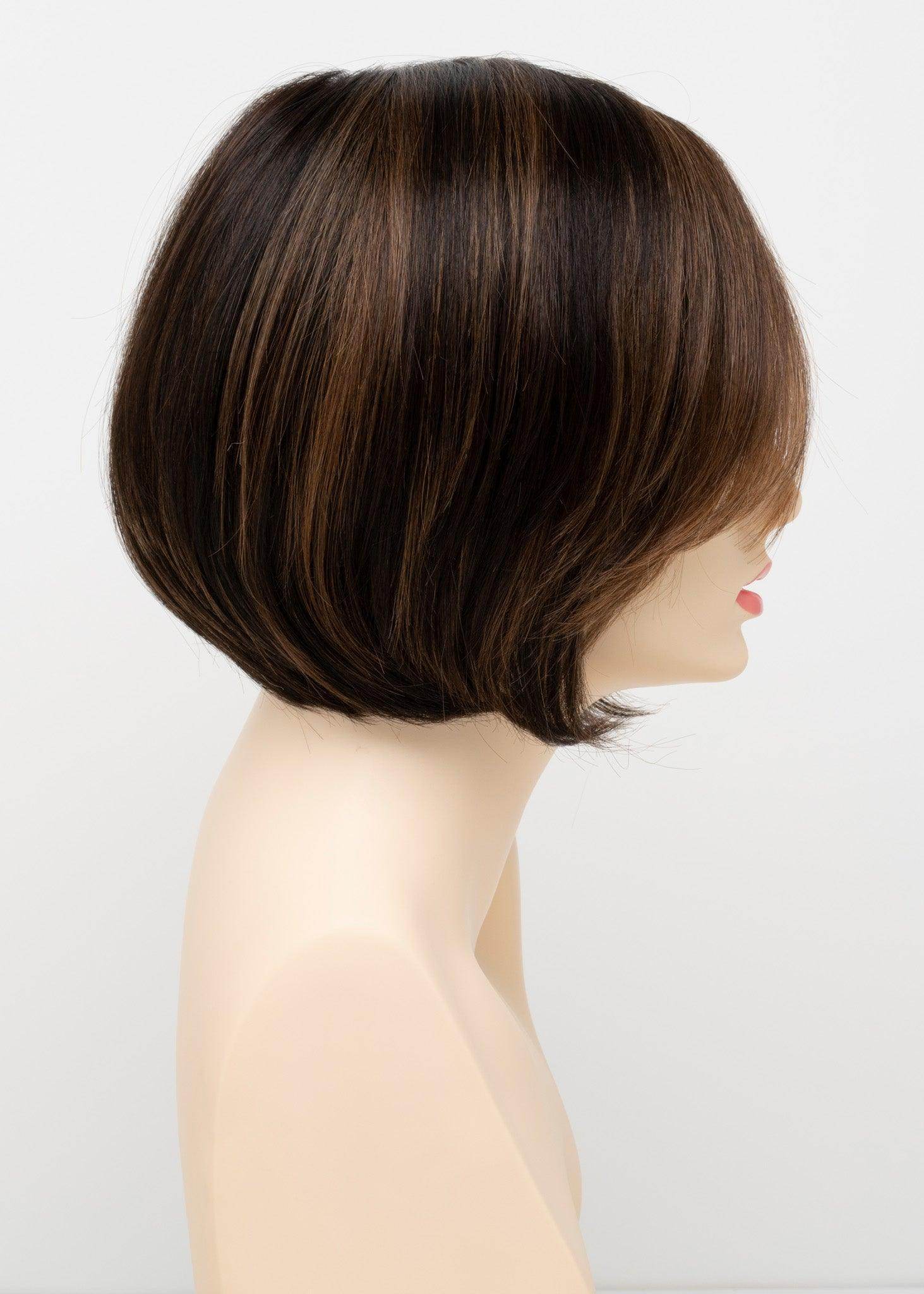 Abbey | EnvyHair™ | 30/70 |Human/Synthetic Blend Wig | Envy | Alan Eaton | Abbey-Almond Breeze | Envy Wig | Image Maker Wigs Online